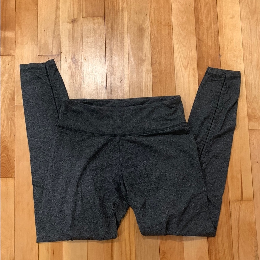 Victoria’s Secret Grey Leggings with Cutouts on Back of Legs
